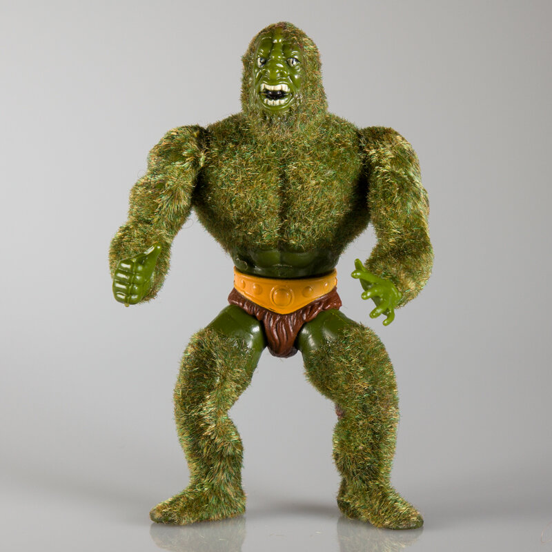  Moss Man is a repainted and flocked version of Beast Man. 