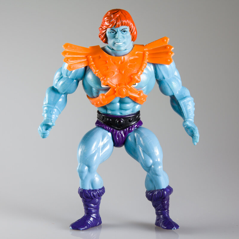  The standard version of Faker is a repainted He-Man figure with Skeletor’s chest armour. 