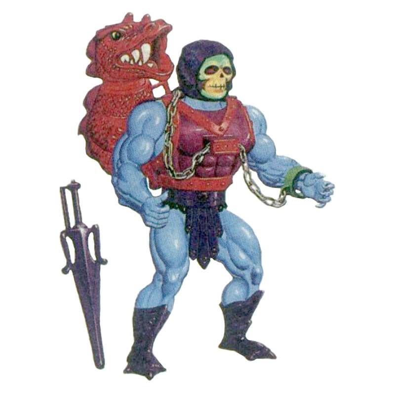  Cross-sell-art from packaging. The loin armour was not included with the toy. 