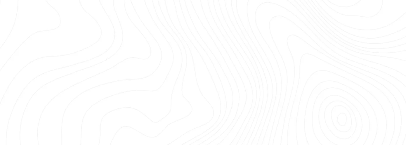 Minimalist grayscale topographic map with contour lines