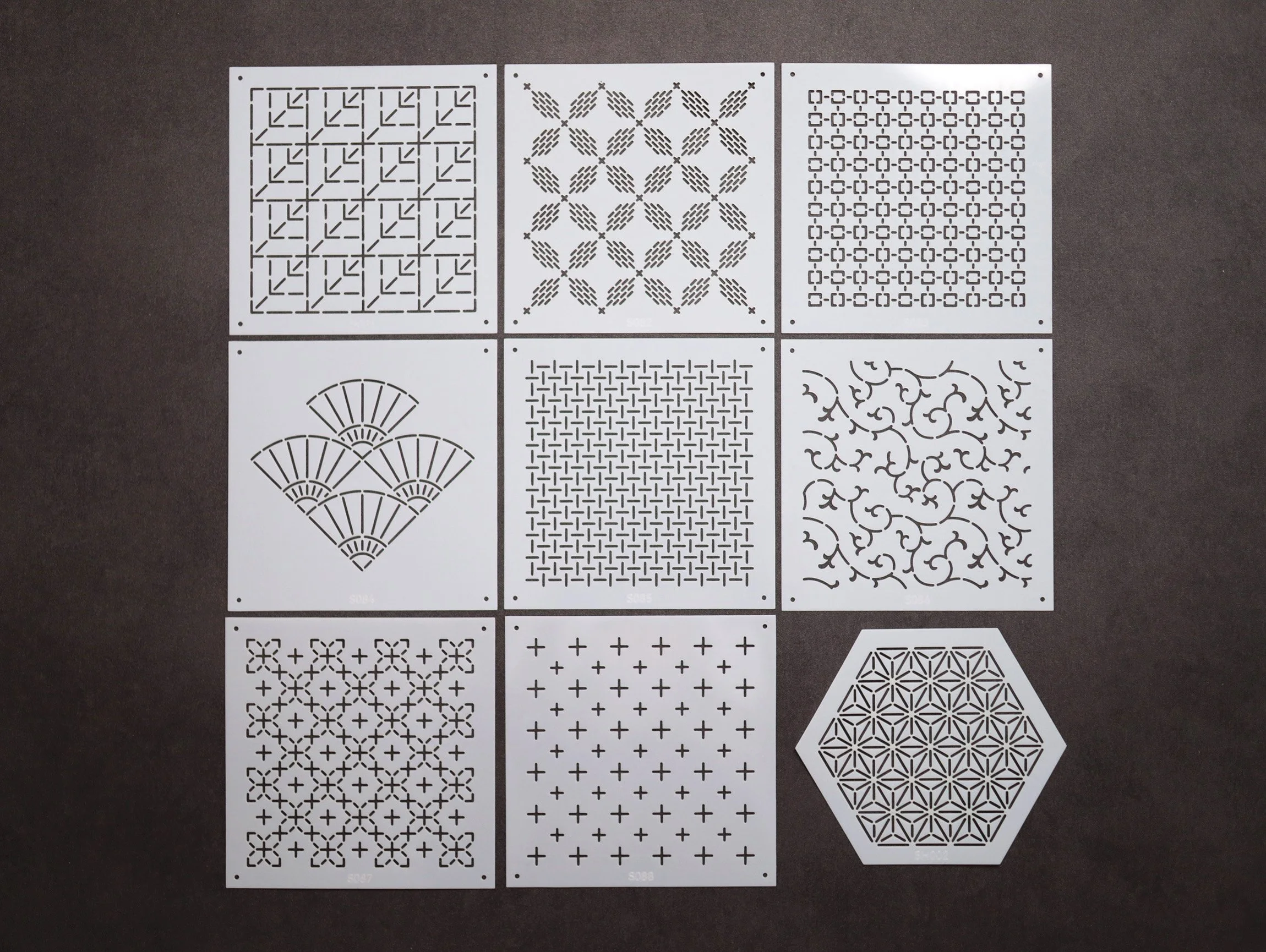 Sashiko Stencils (S081~088)
