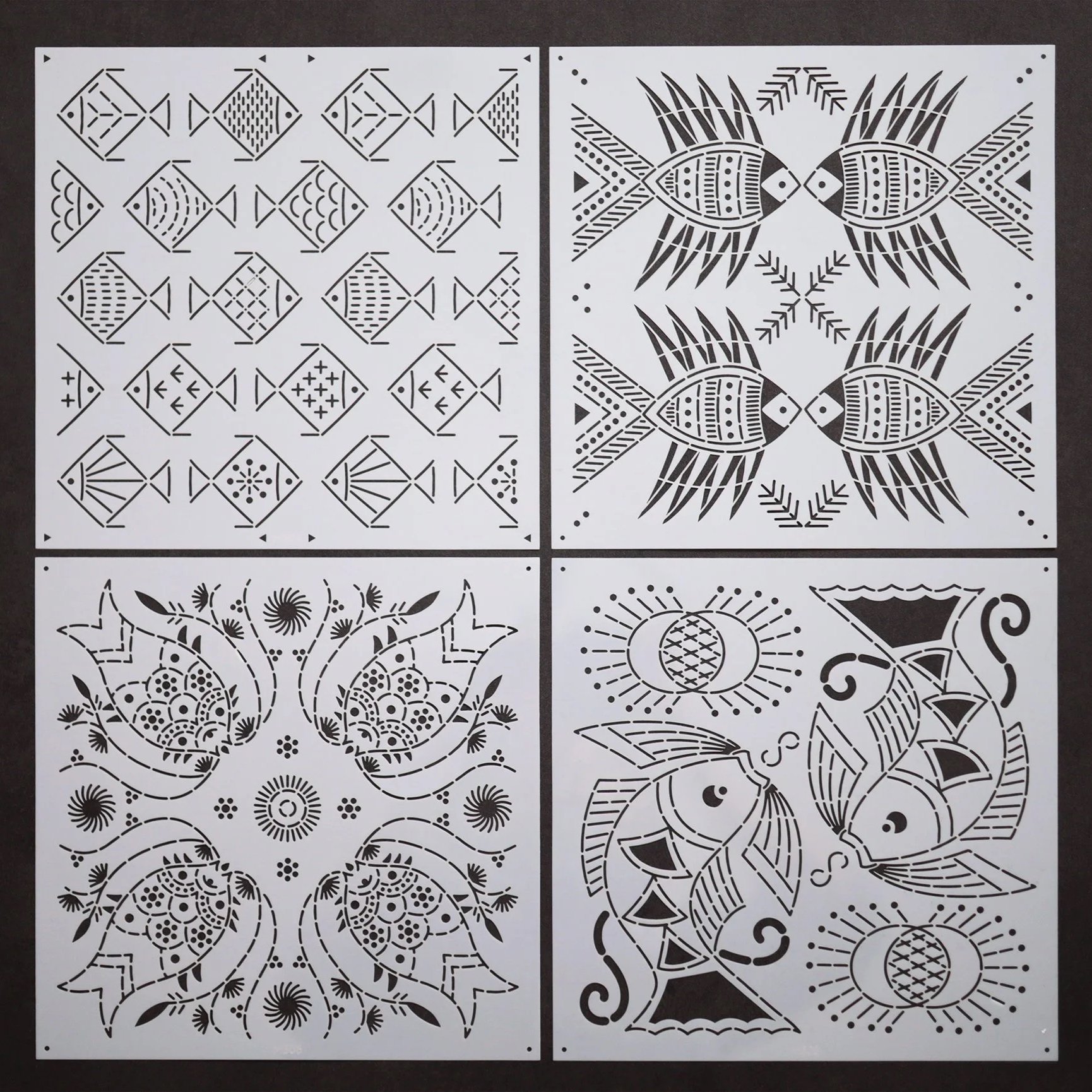 Sashiko Stencils - M505~508