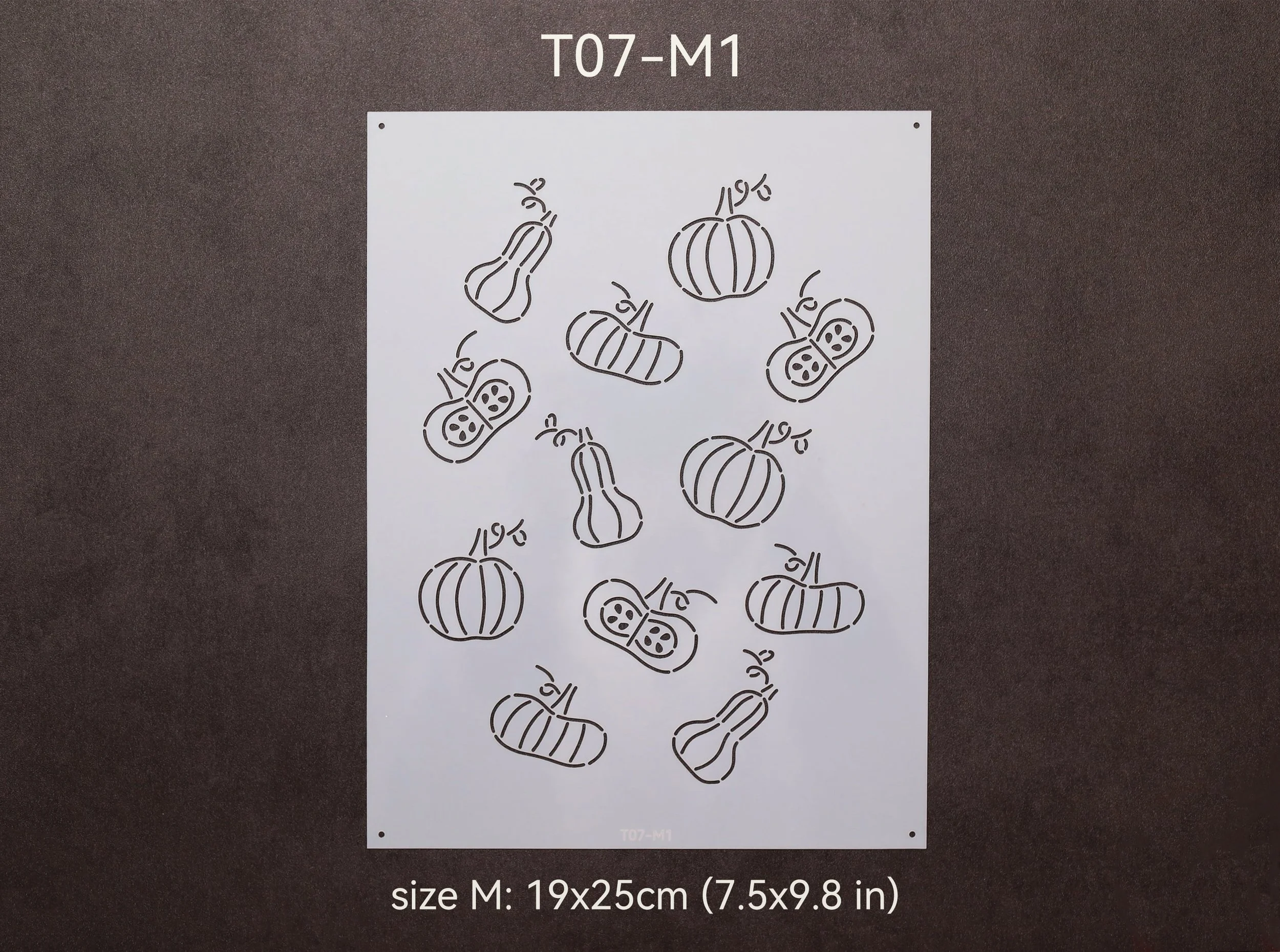 Embroidery Stencils - T07 Pumpkins