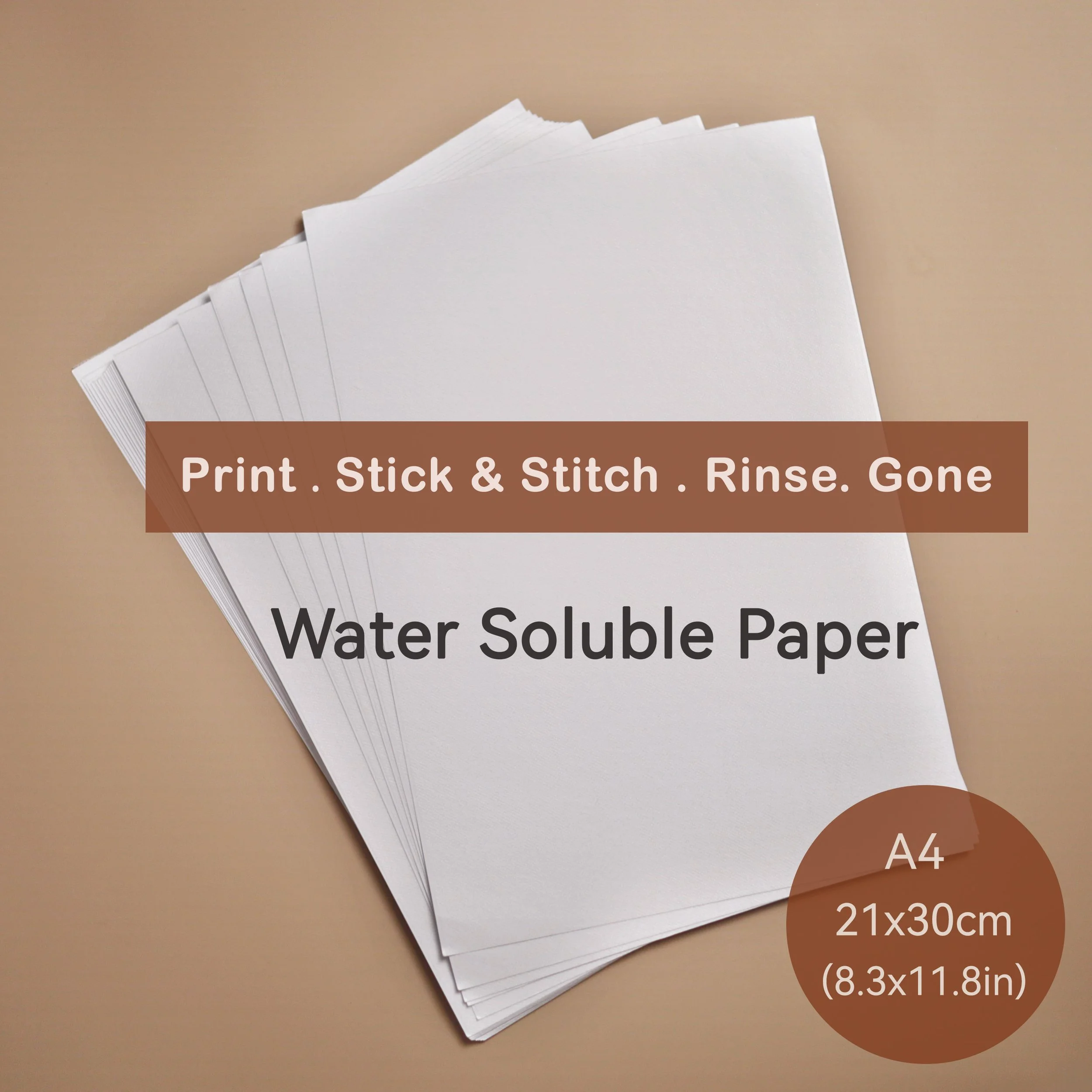 Printable Stick & Stitch Paper