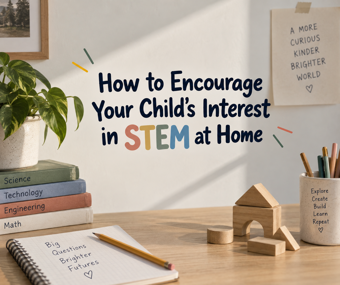 How to Encourage Your Child's Interest in STEM at Home