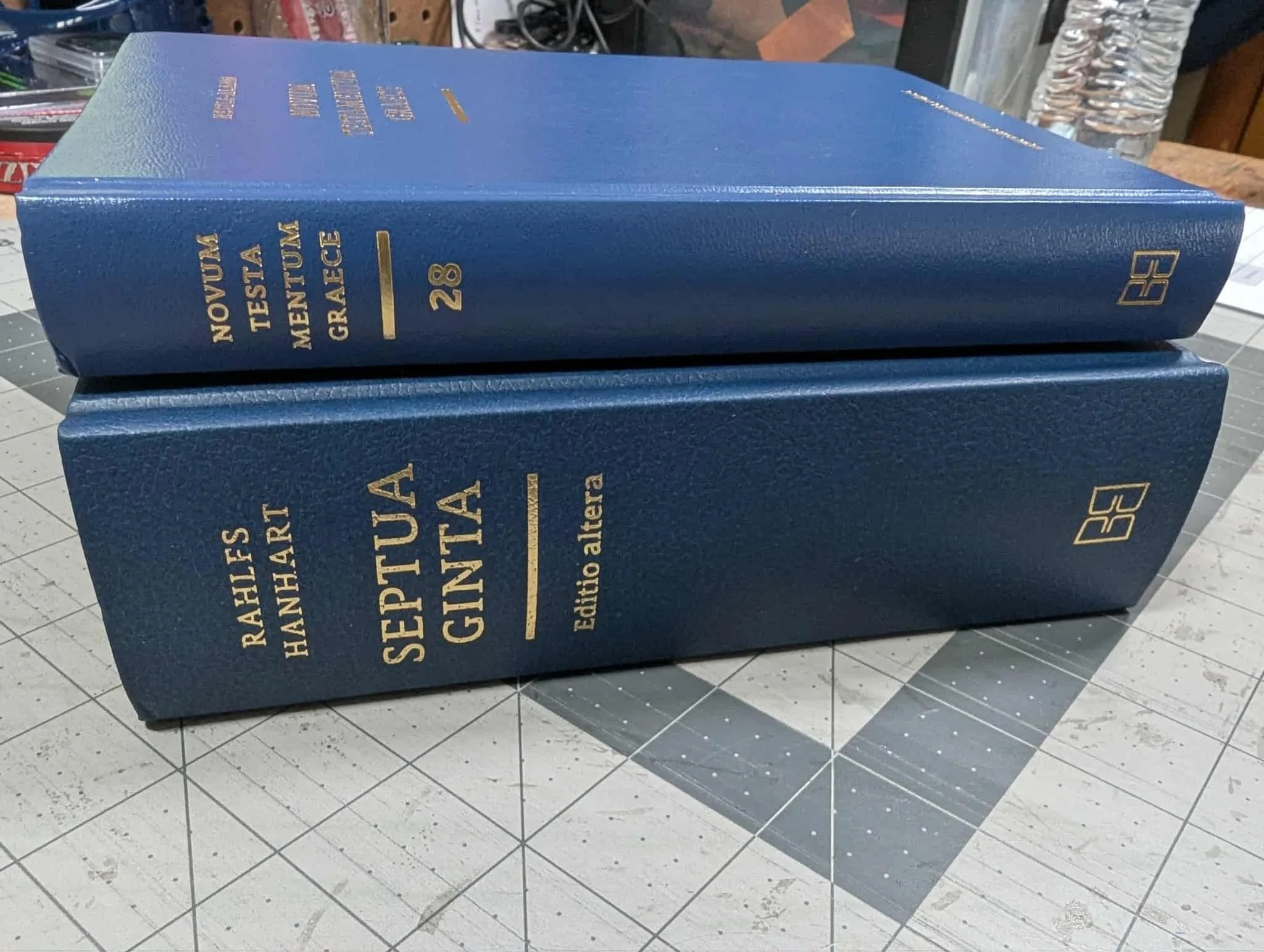 We'll be offering something a little different than our normal lineup next week - a matching set of the Septuagint and a Greek New Testament. Give us a &hearts;️ if you read Greek! And be sure to follow us for more info about our next drop!