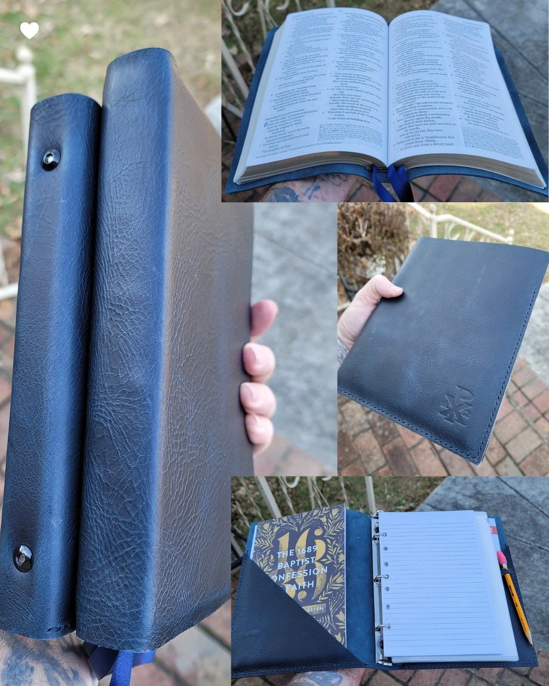 Some throw back pictures! 

One thing we're hoping to do soon is to bring back the Isaiah line, binders, and journal covers.