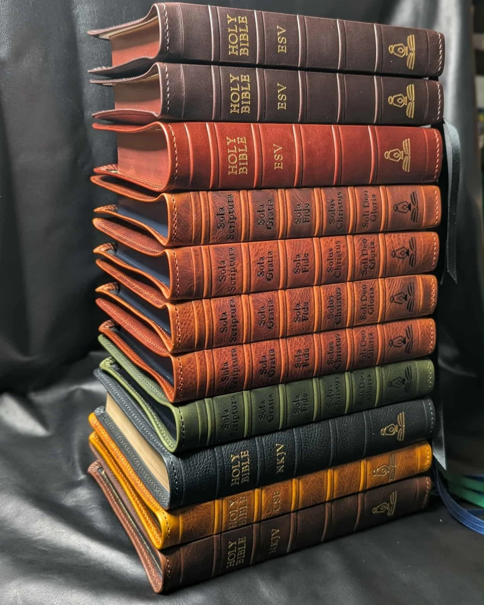 ✨Live at 9am central TODAY, April 2✨

Only on our website, in the Ready To Ship store 

ESV Reference (aka New Classic Reference)
ESV Single Column Heritage 
LSB Handy Size ICR 
CSB Large Print Thinline
NKJV Center Column Reference