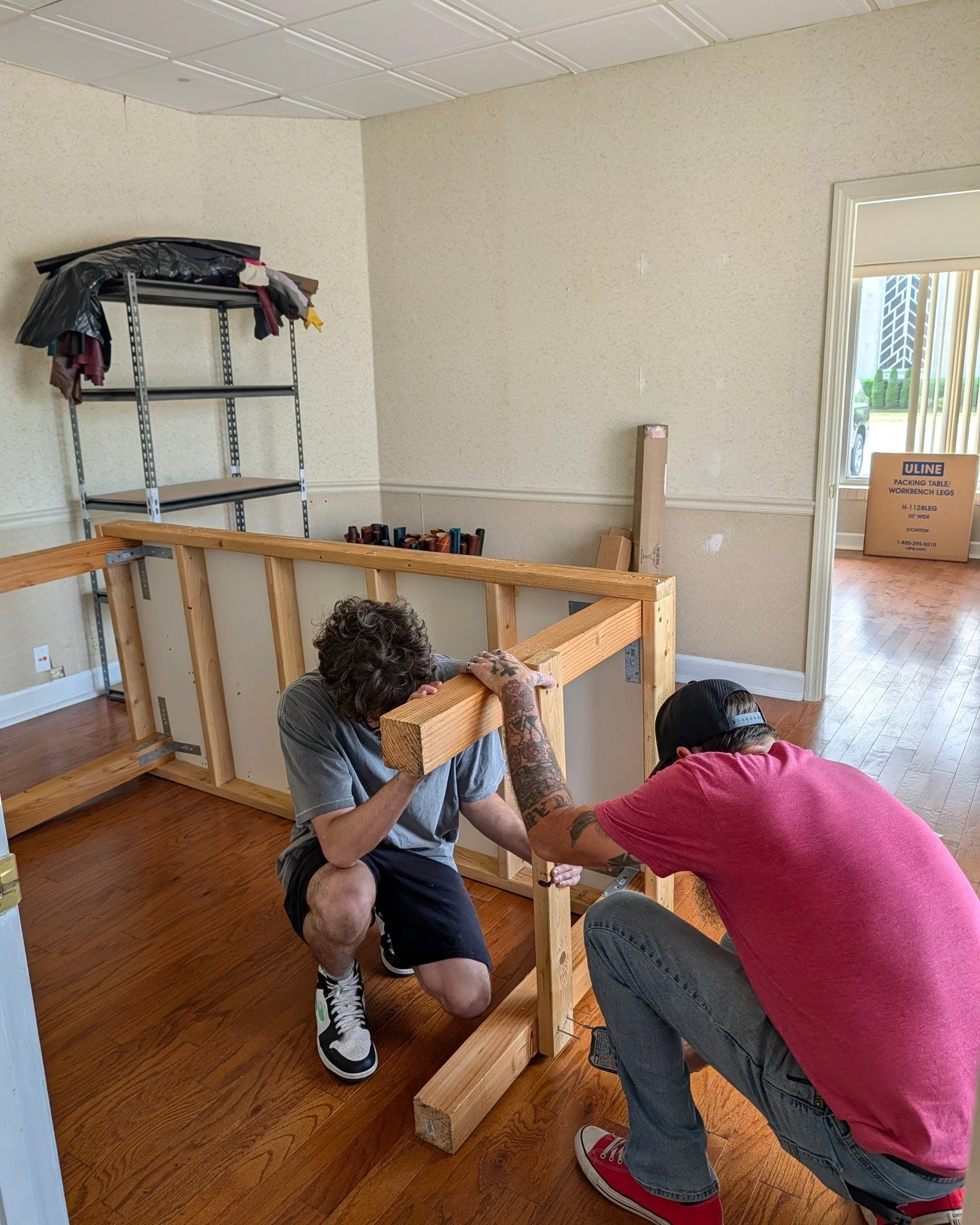 We're moving into our new shop today!