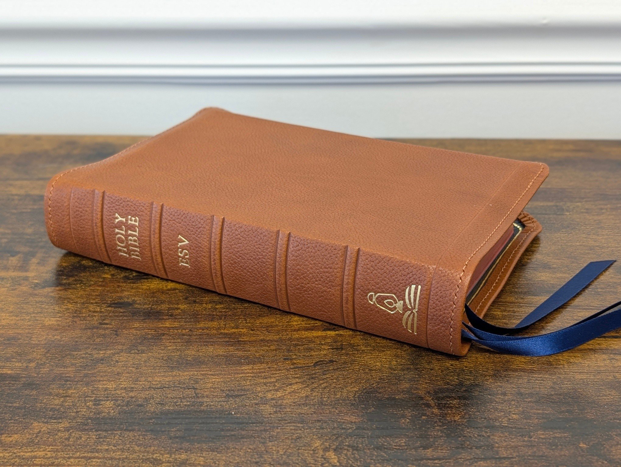 June 9th Drop 

Post #10

ESV Single Column Reference rebound in Cognac Minerva Box cowhide

Every bible features a reinforced spine, Oxford hollow, hand stitched perimeter, high end leather, and Berisford double satin ribbons.
