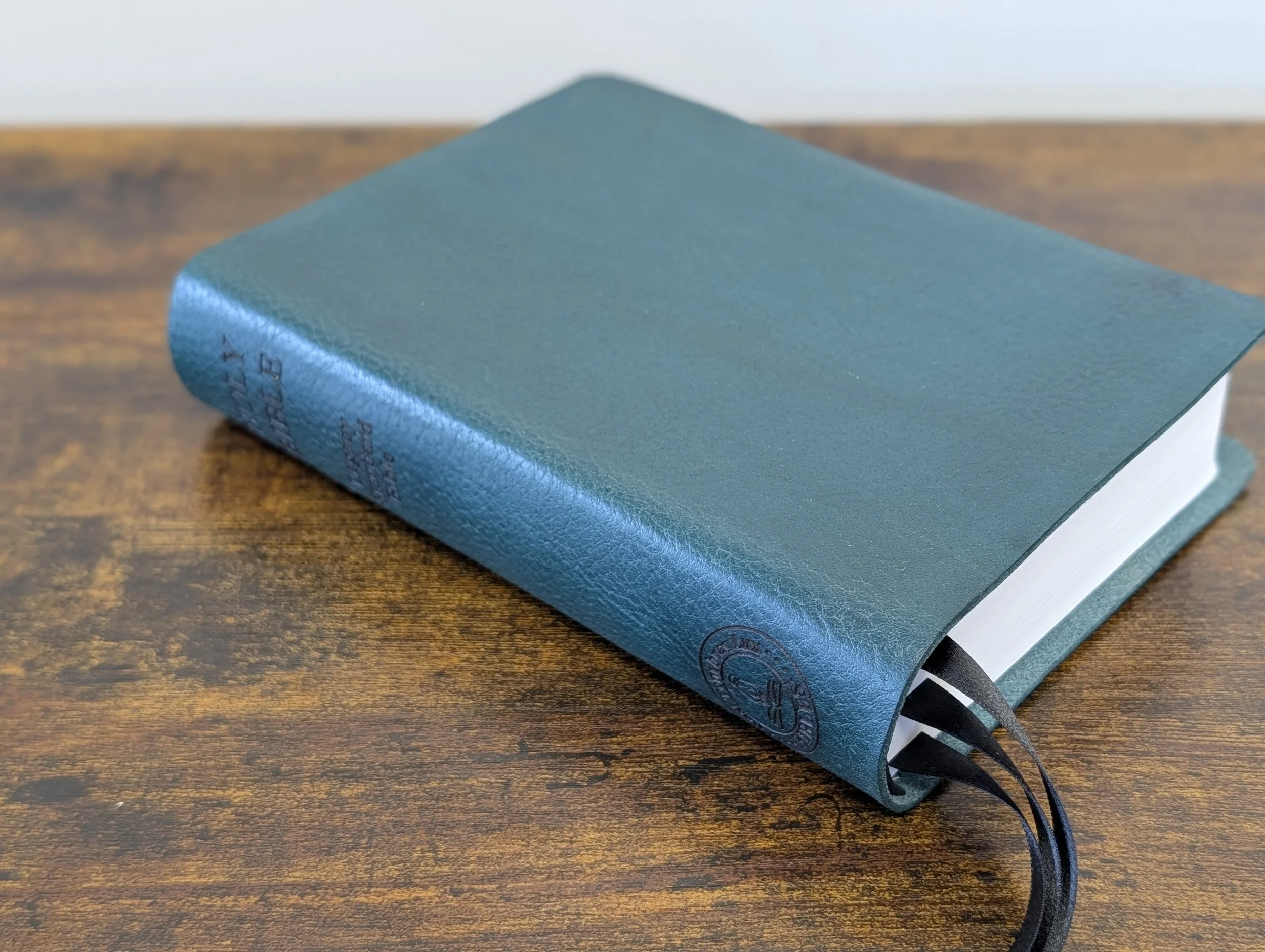Turquoise with black ribbons