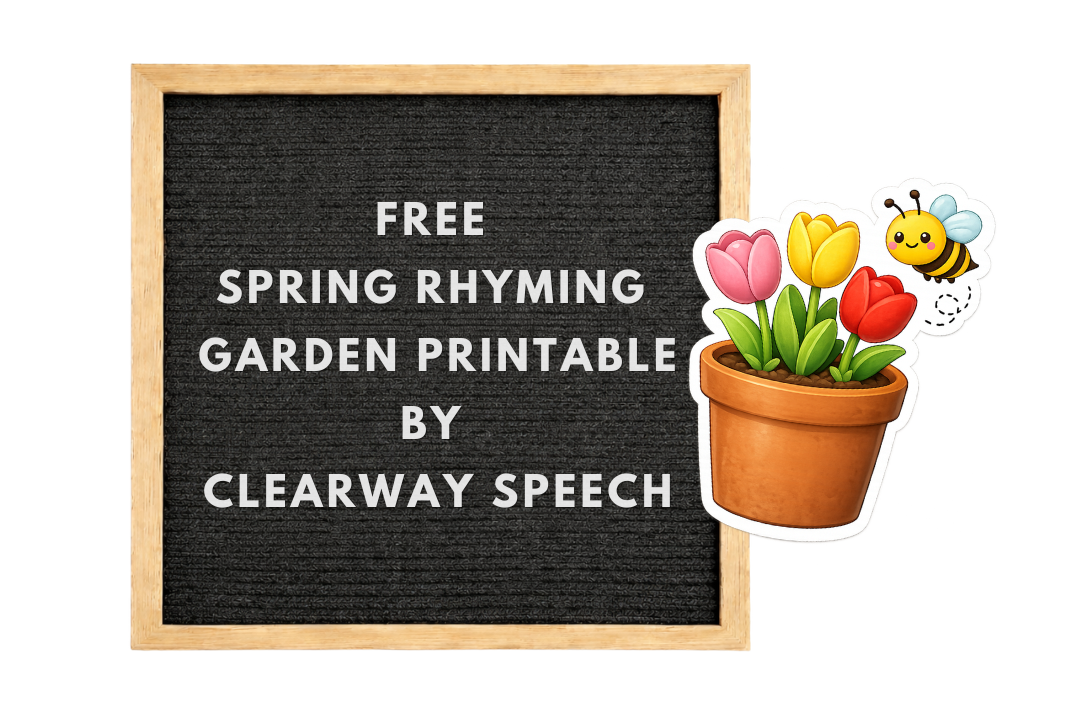 Rhyming Early Literacy Clearway Speech Elmira Speech Therapy