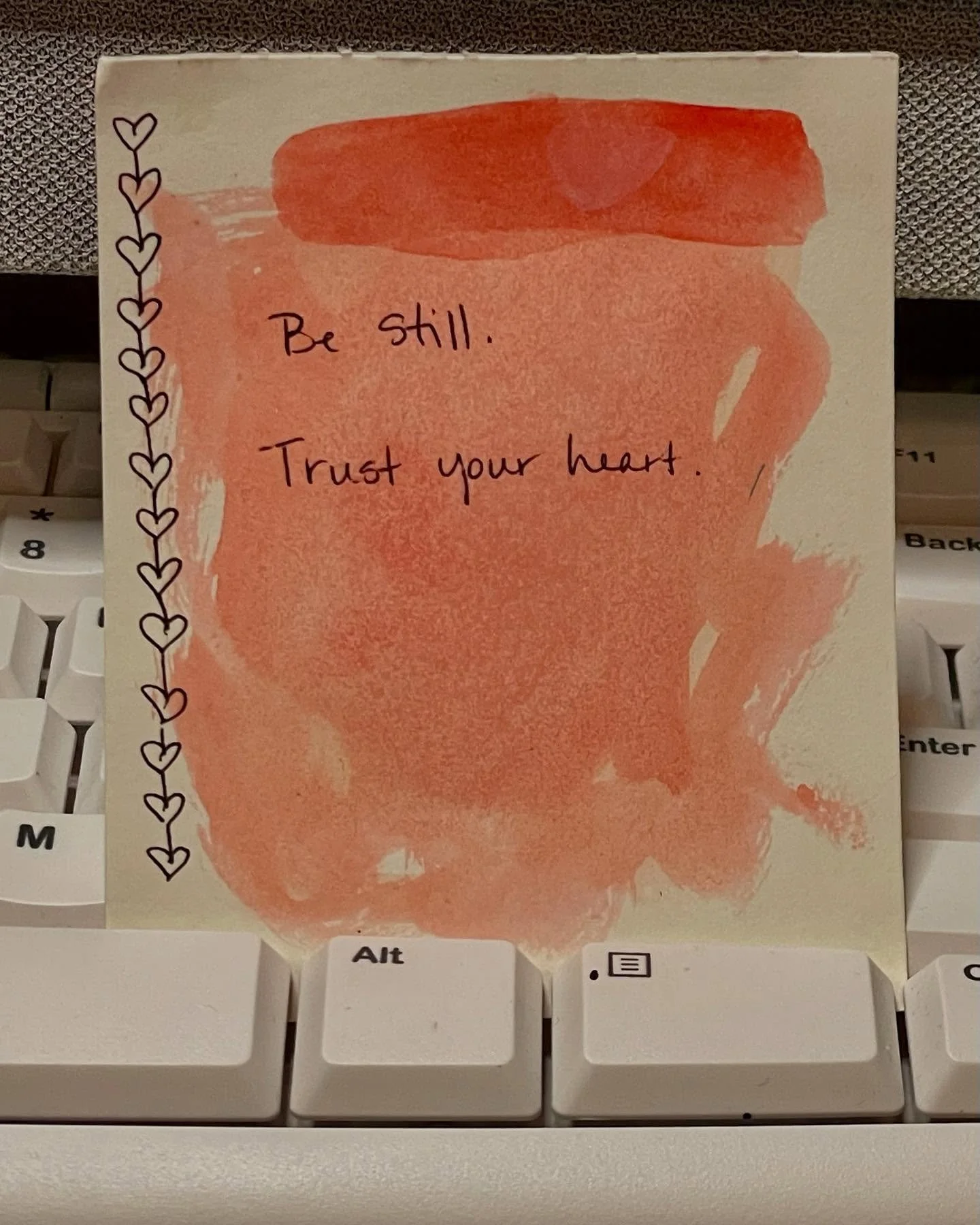 A message to myself, from myself.
