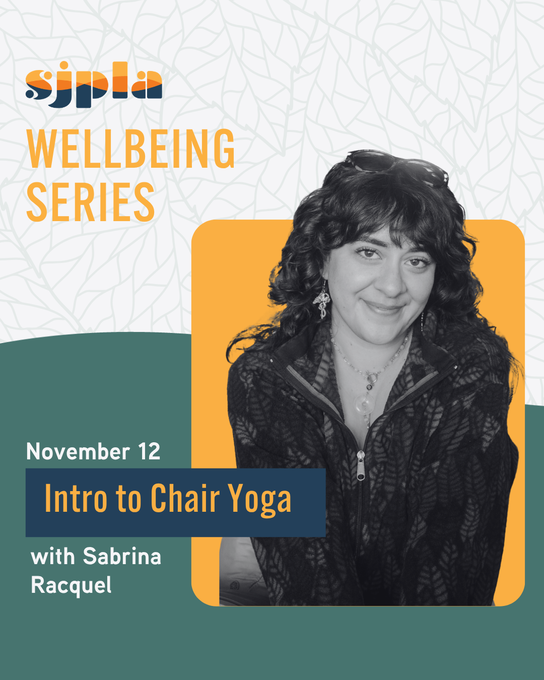 Wellbeing Series — Intro to Chair Yoga