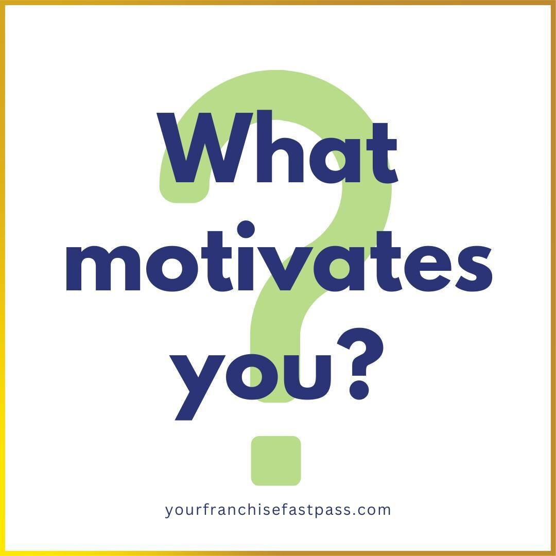 🔓 This simple question can unlock the door to your future franchise success. At Your Franchise Fast Pass, we believe that understanding your core motivations is crucial in finding a franchise that truly resonates with you.

Whether it's the desire f