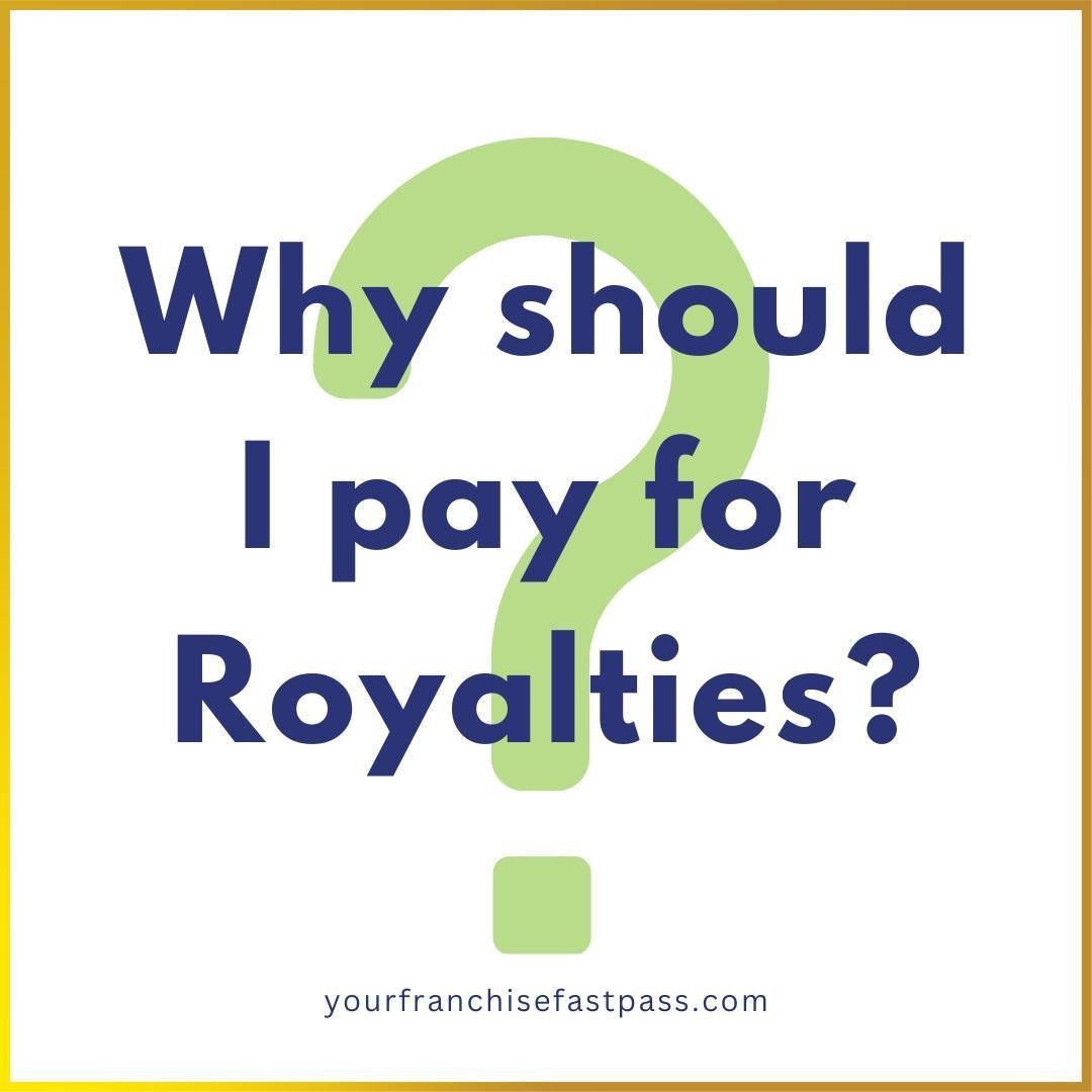 Ever wonder why royalties are a game-changer in franchising? They're not just fees; they're your investment in success. 🌟

💼A franchise royalty is a recurring payment made by the franchisee to the franchisor, typically on a monthly or weekly basis.