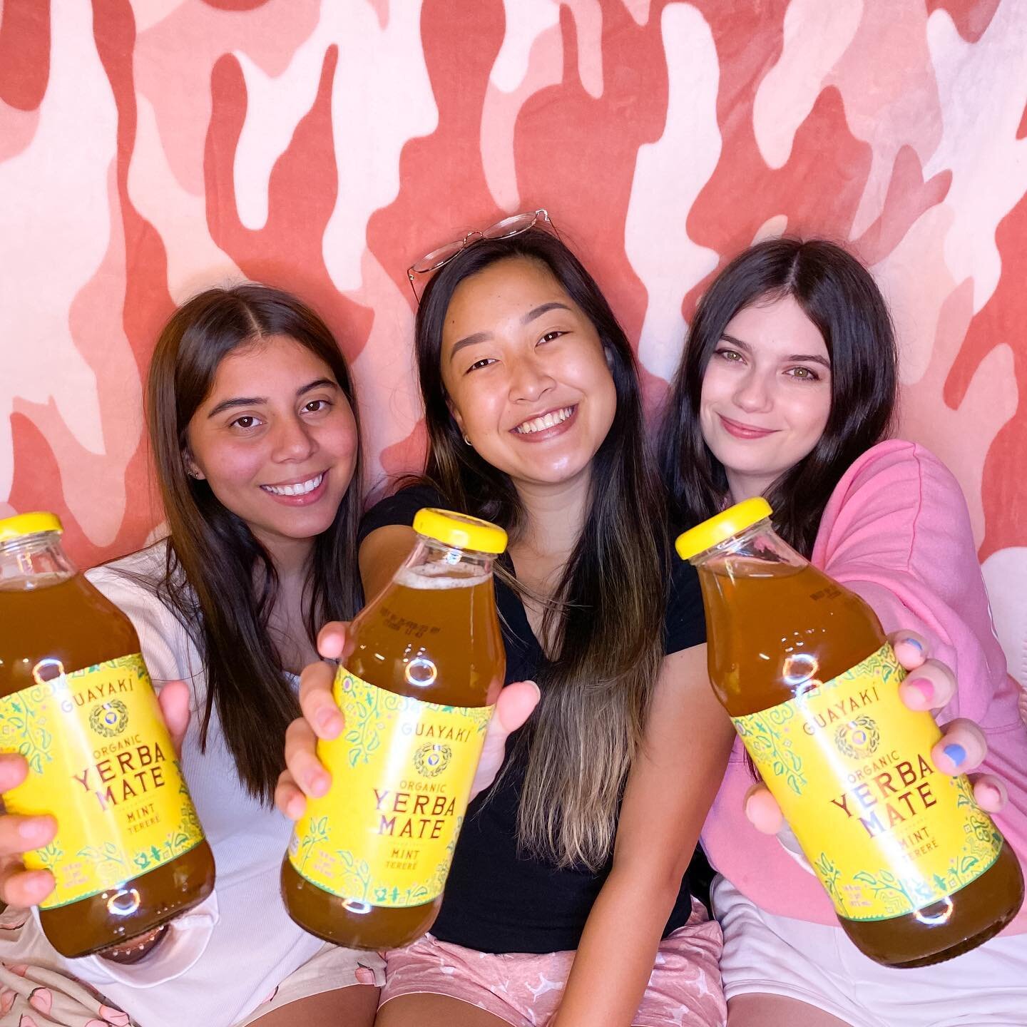 Need a tasty drink that will keep you alert to power through the semester? Try Yerba Mate, it&rsquo;s our go-to drink🤩💕Our Campus Team is obsessed with it!!!! 

Once again, thank you @ambacebador for sponsoring our World Mental Health Day sleepover