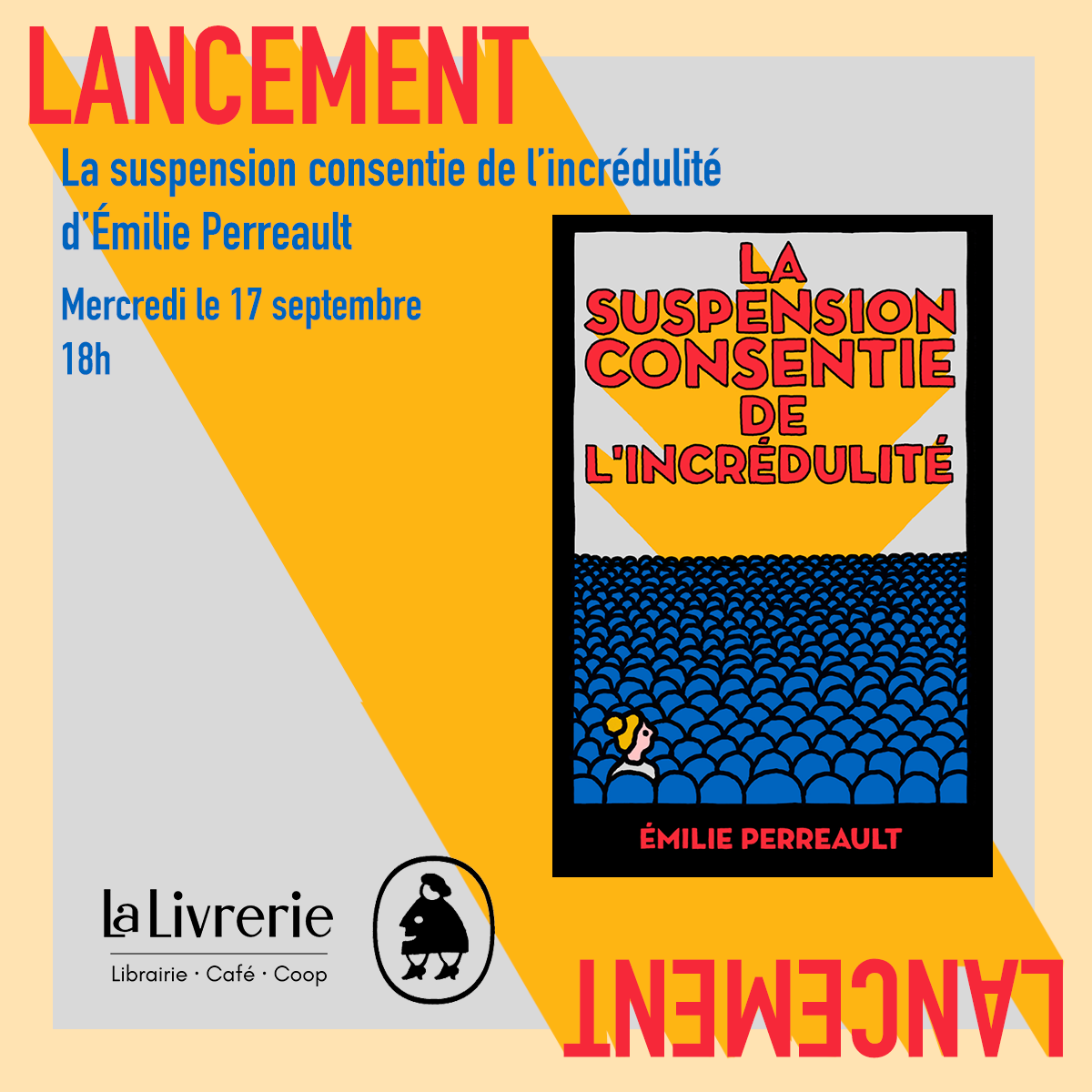 LANCEMENT - La suspension consentie de l'incrédulité