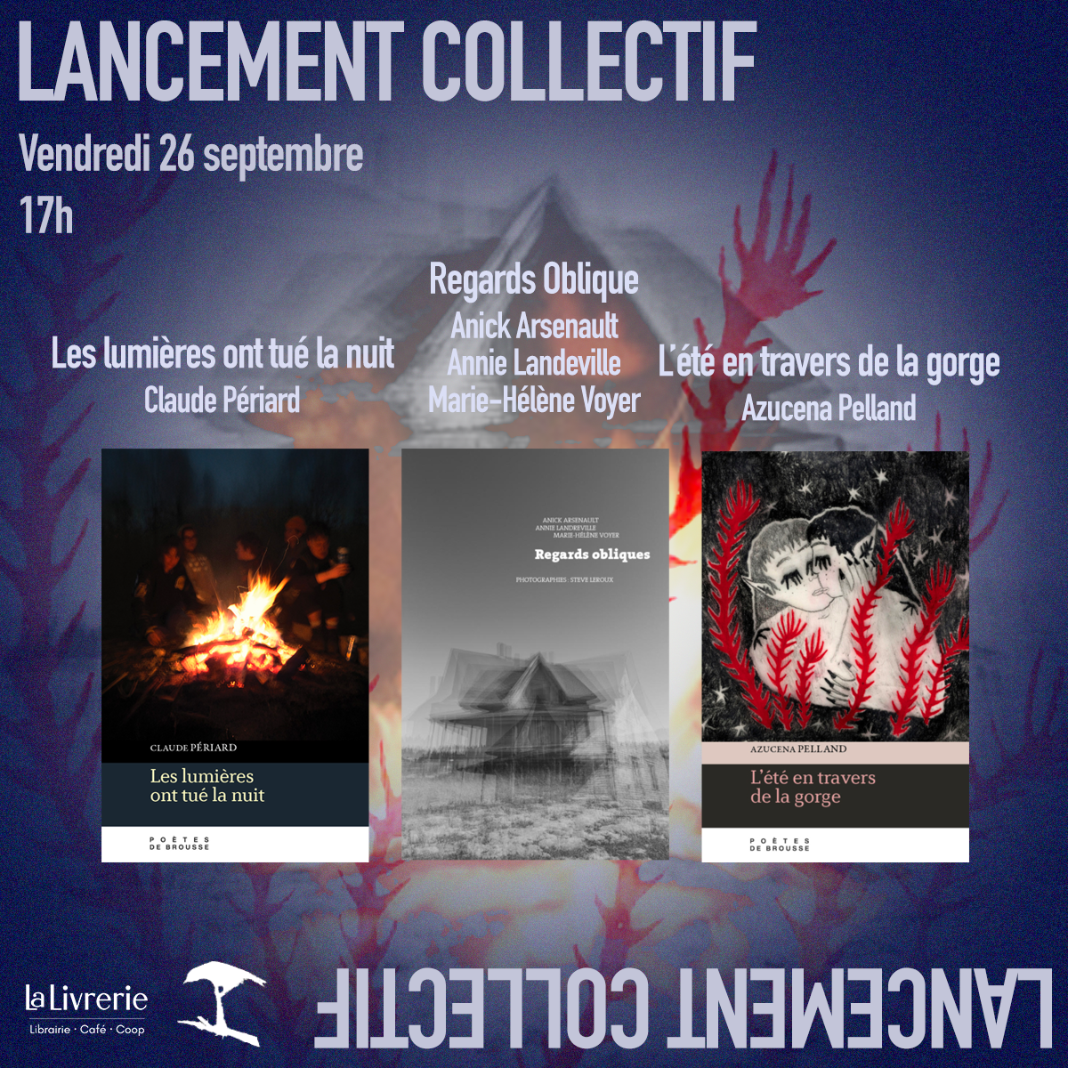 Lancement collectif - Poètes de brousse