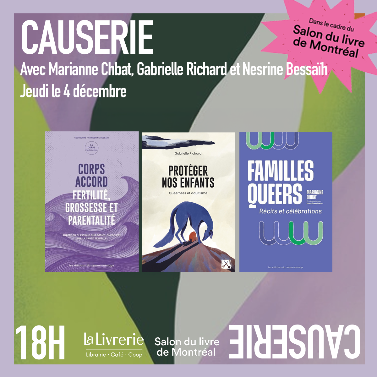 Causerie - DES VIES NON EXEMPLAIRES - CORPS, CHOIX ET PARENTALITÉS
