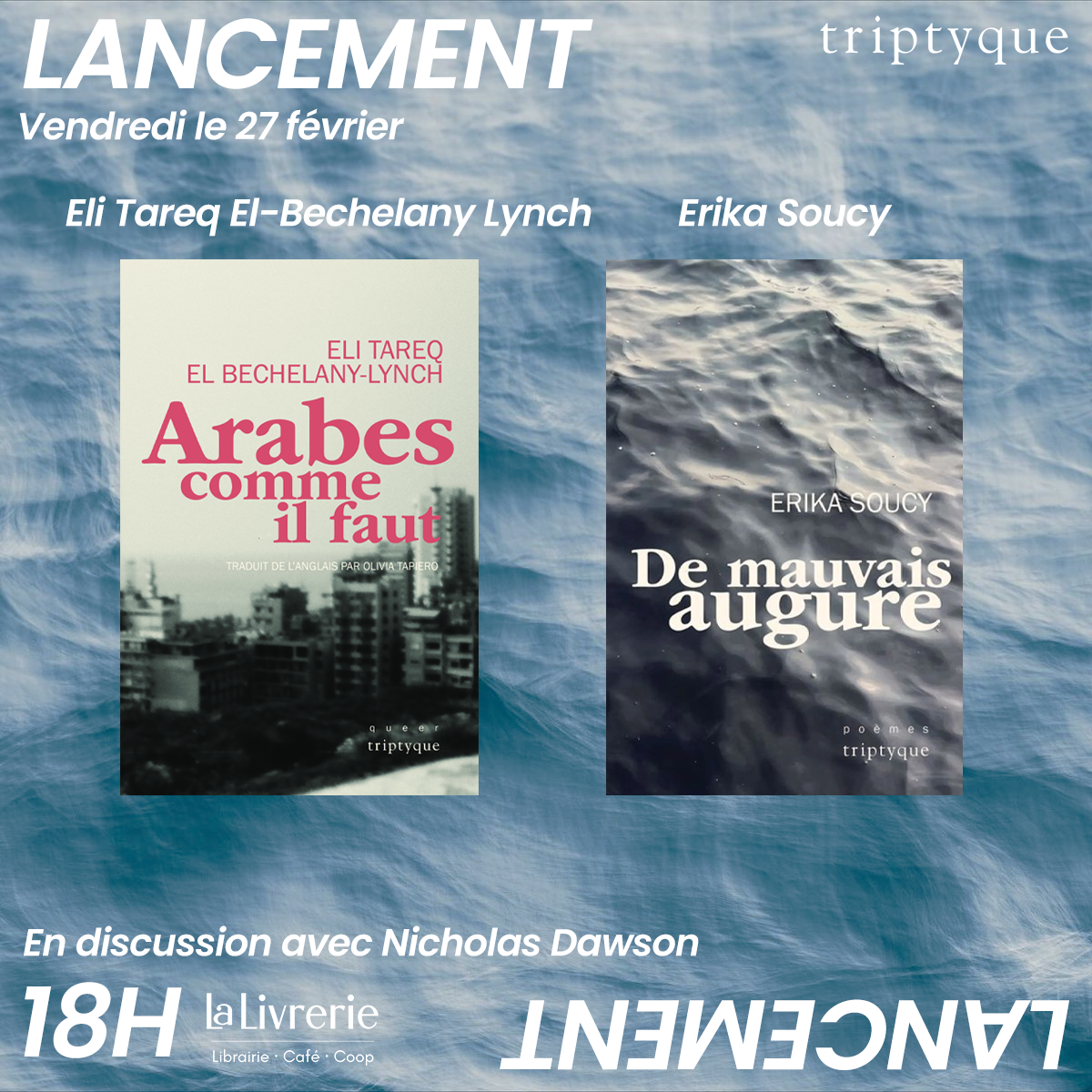 LANCEMENT double - Éditions triptyque