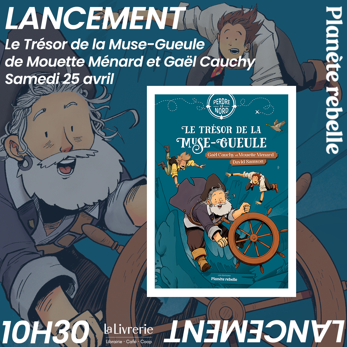 LANCEMENT - LE TRÉSOR DE LA MUSE-GUEULE