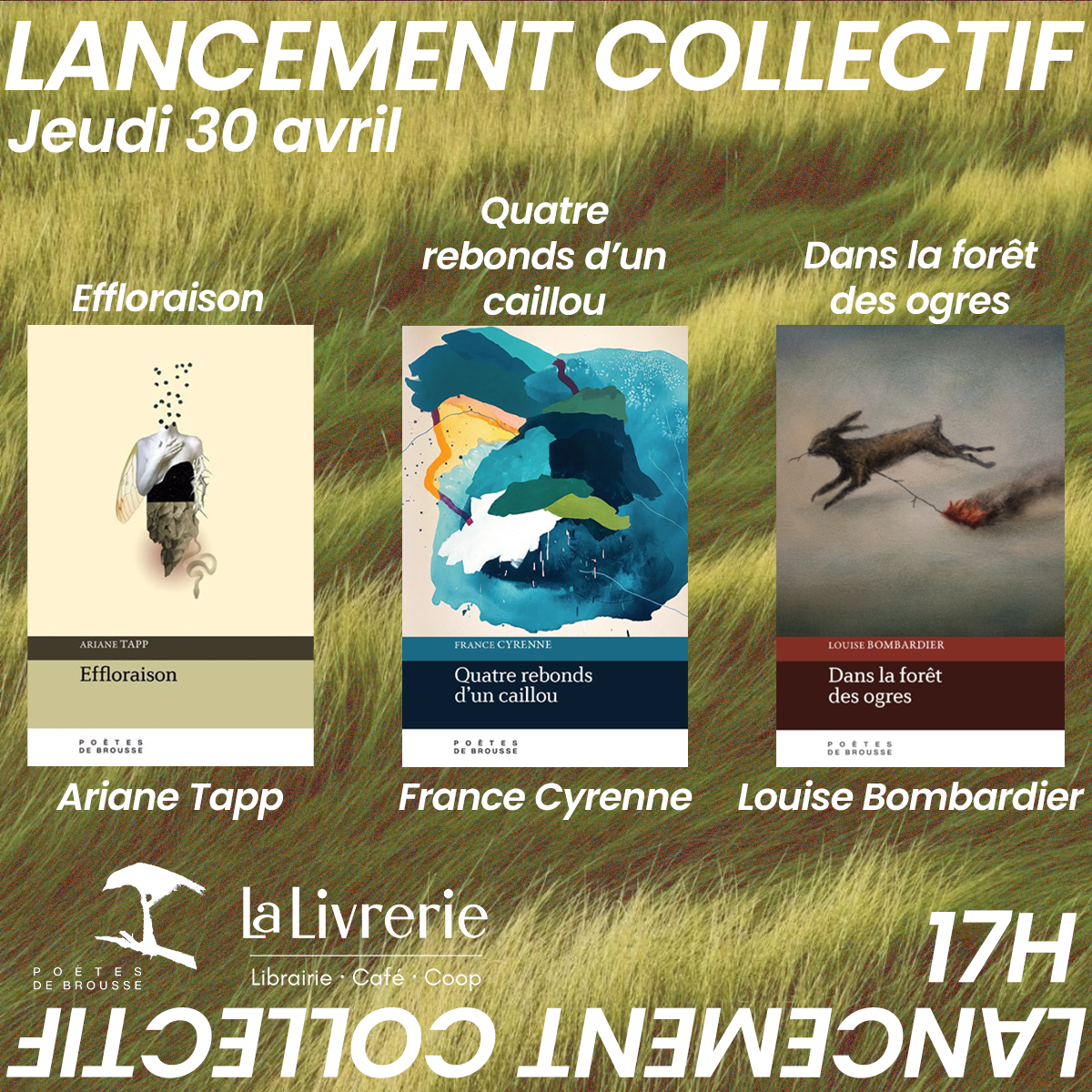 LANCEMENT - pOÈTES DE BROUSSE