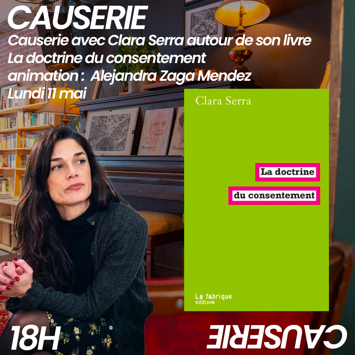 Causerie - La doctrine du consentement avec Clara Serra