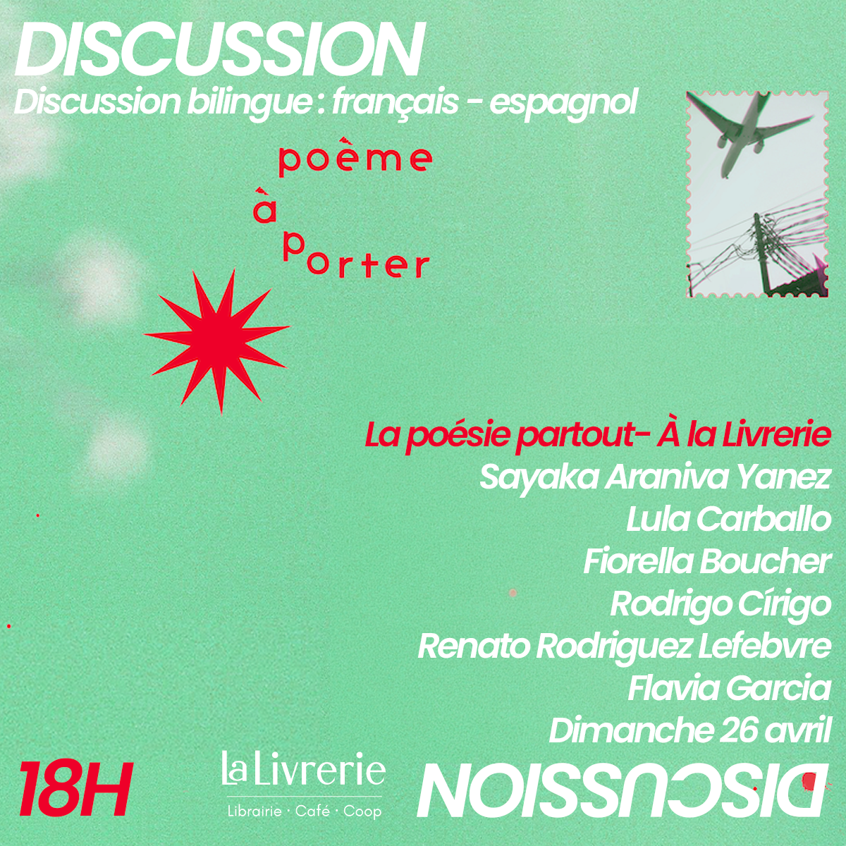 La poésie partout - discussion