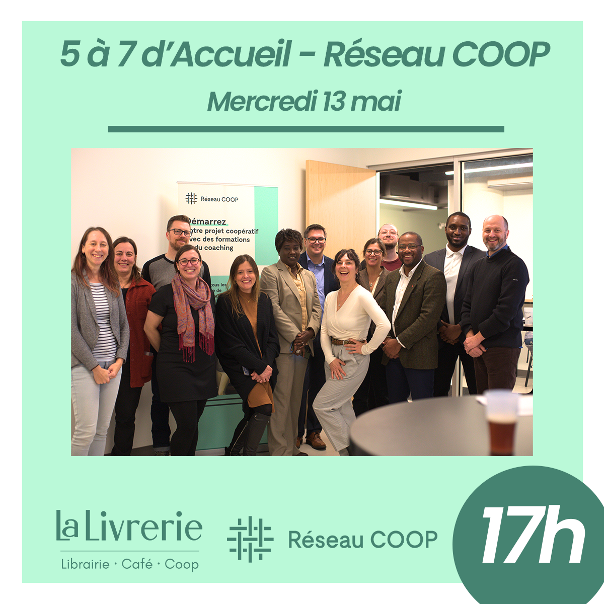 5 à 7 d’Accueil - Réseau COOP