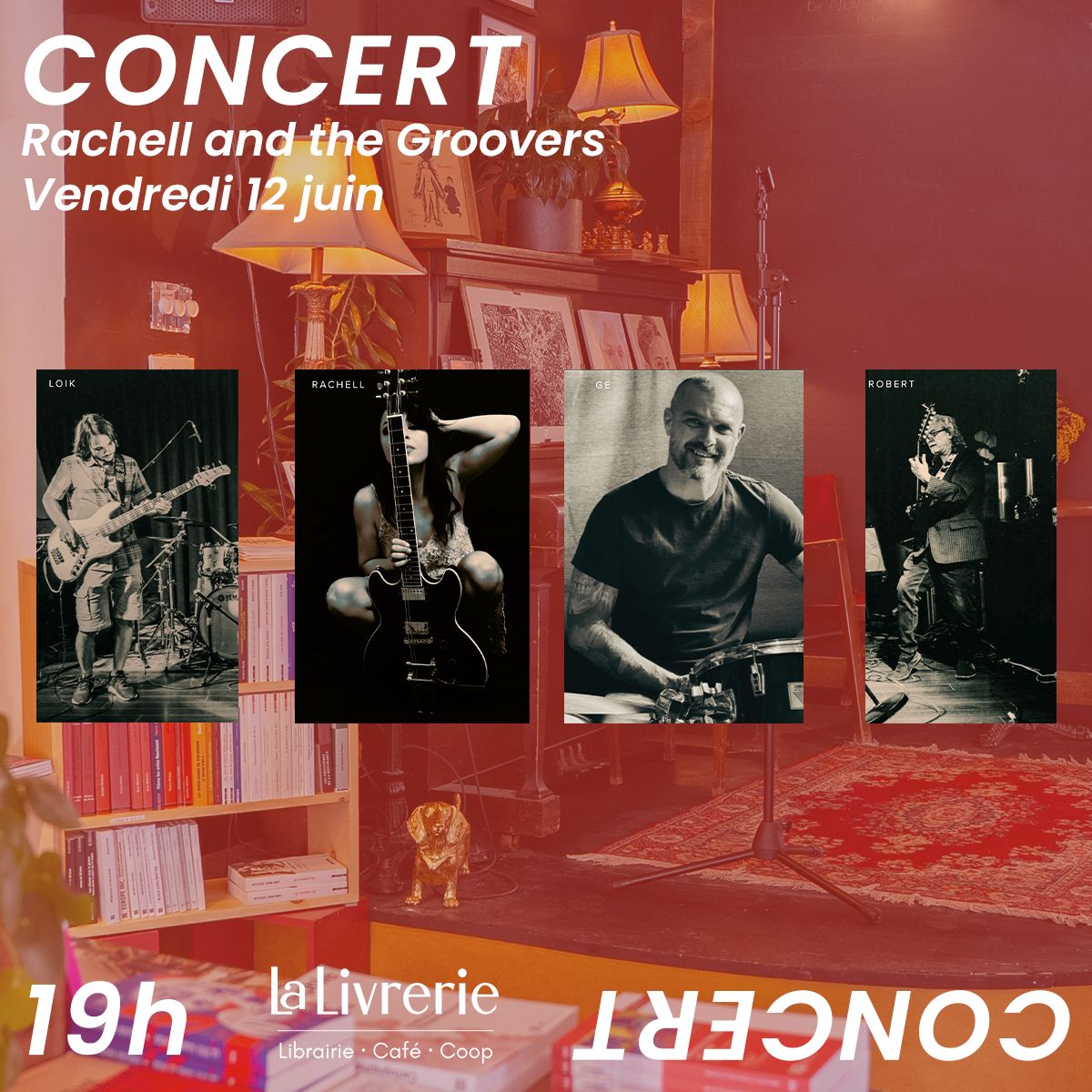Concert - Rachell and the Groovers