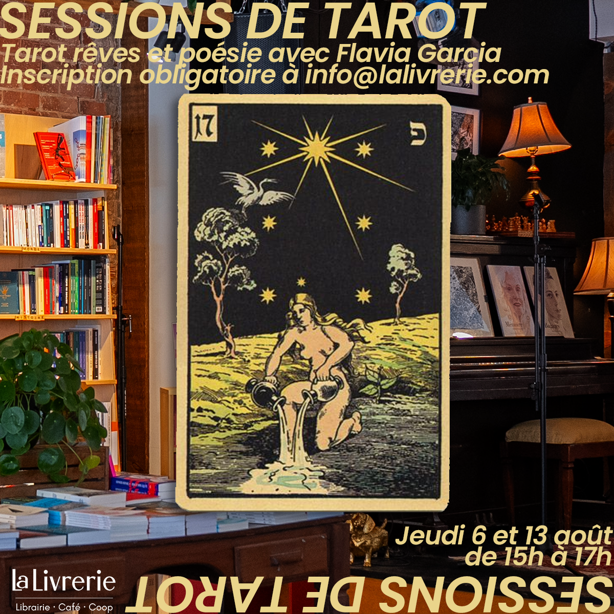 Tarot rêves et poésie avec Flavia Garcia