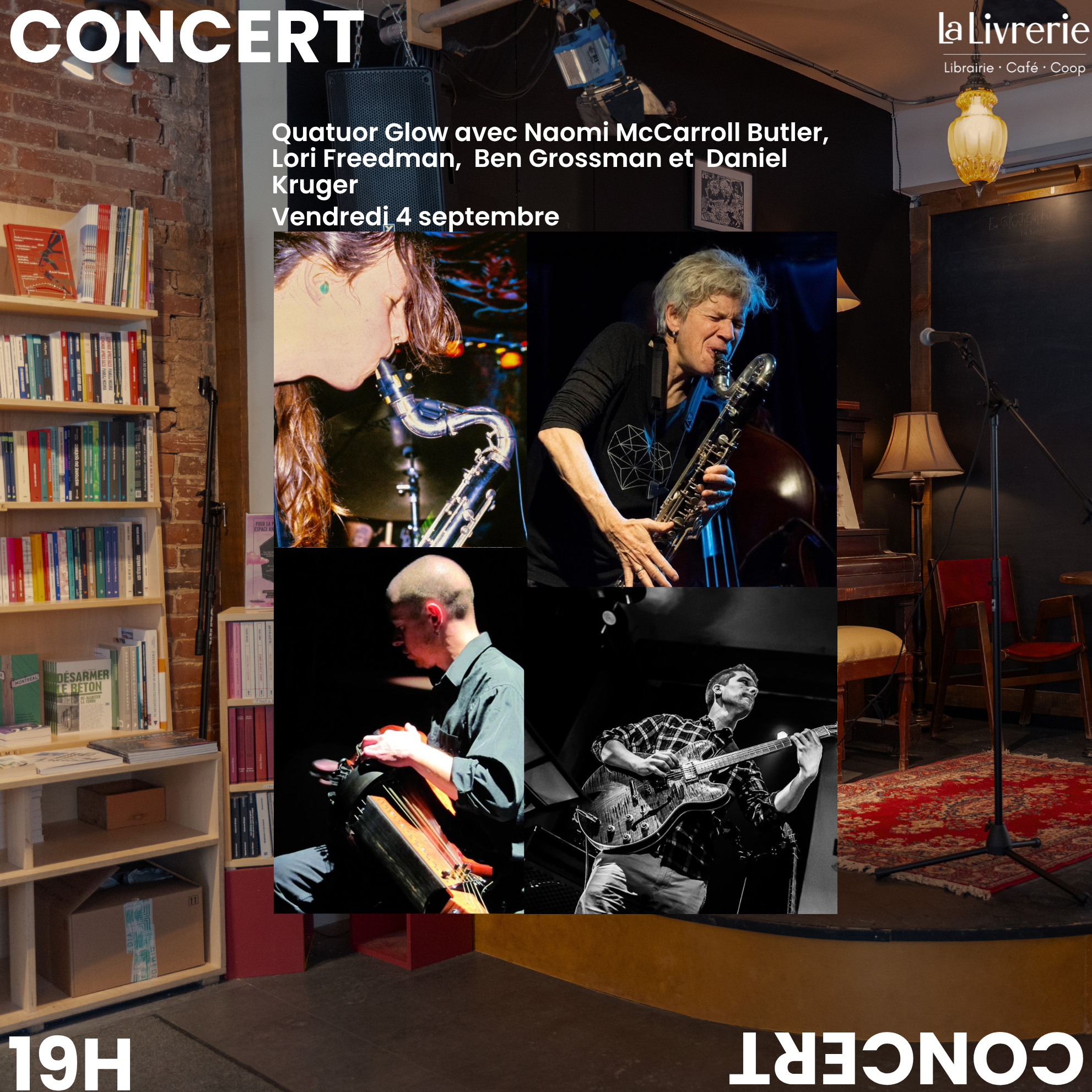 Concert - Quatuor Glow