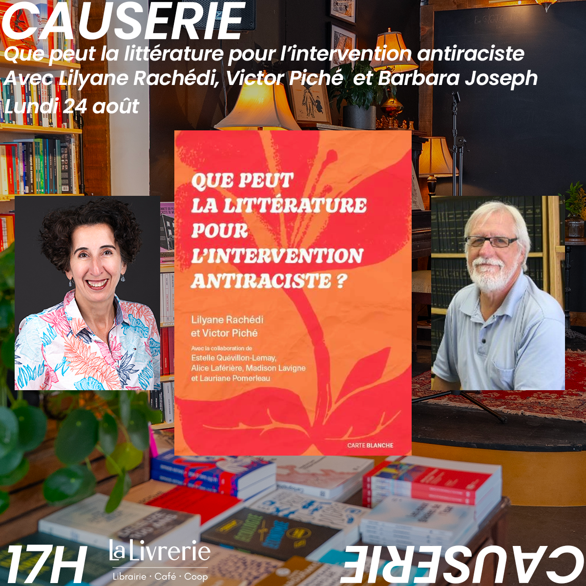 Causerie - Que peut la littérature pour l’intervention antiraciste?