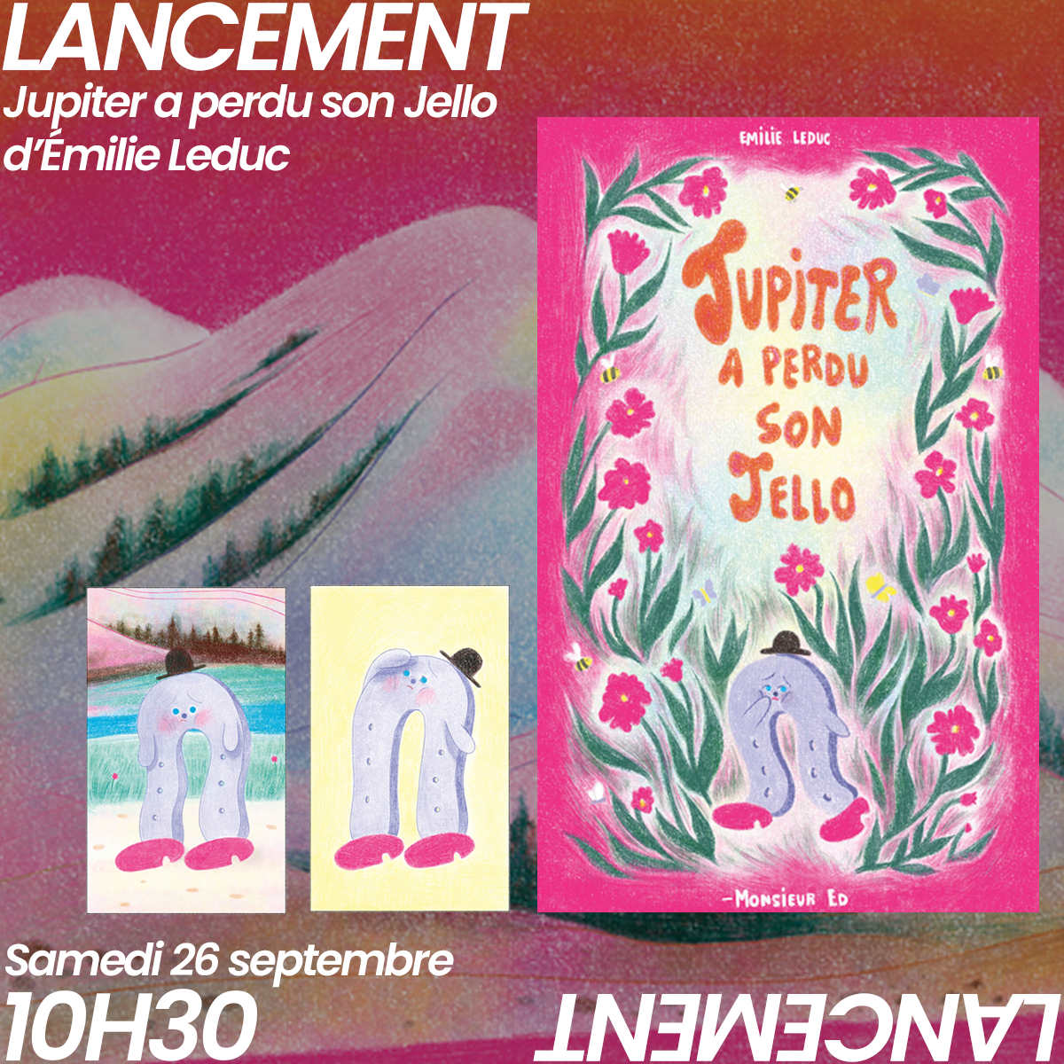LANCEMENT - JUPITER A PERDU SON JELLO