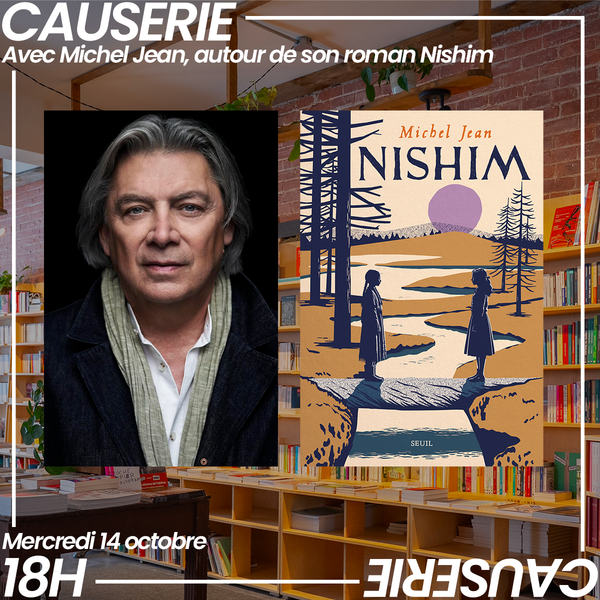 Causerie - Nishim avec Michel Jean