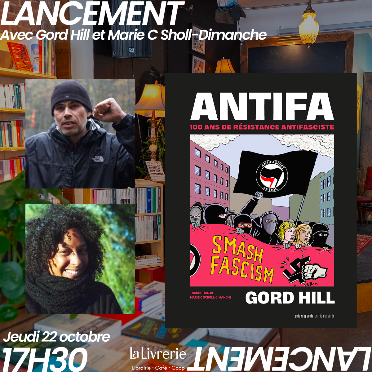 Lancement et entretien - Antifa : 100 ans de résistance antifasciste