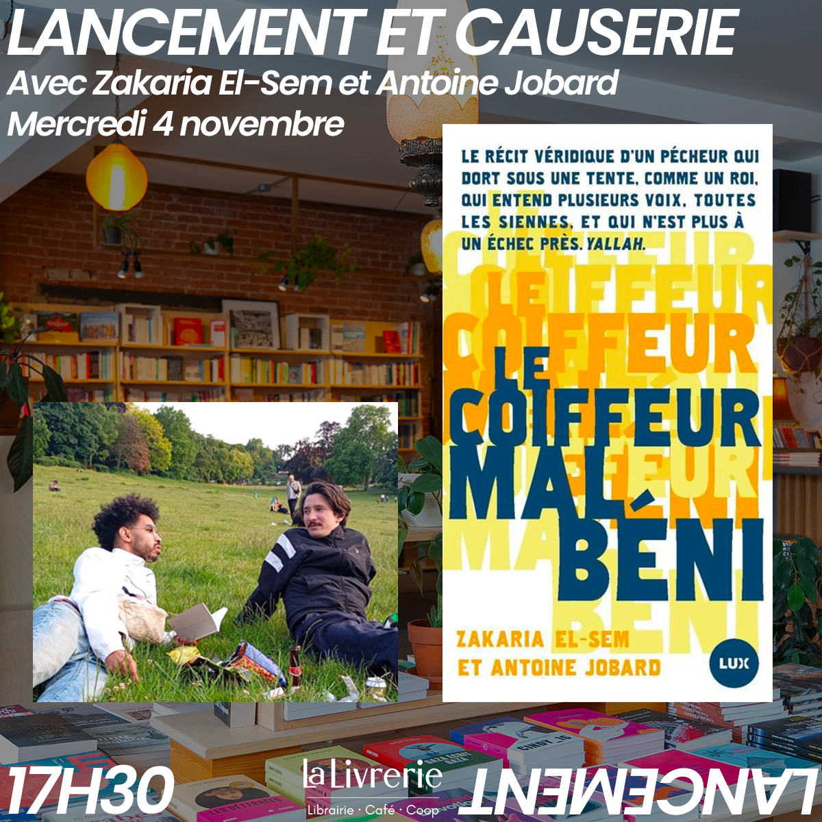 Lancement & causerie - Le coiffeur mal béni