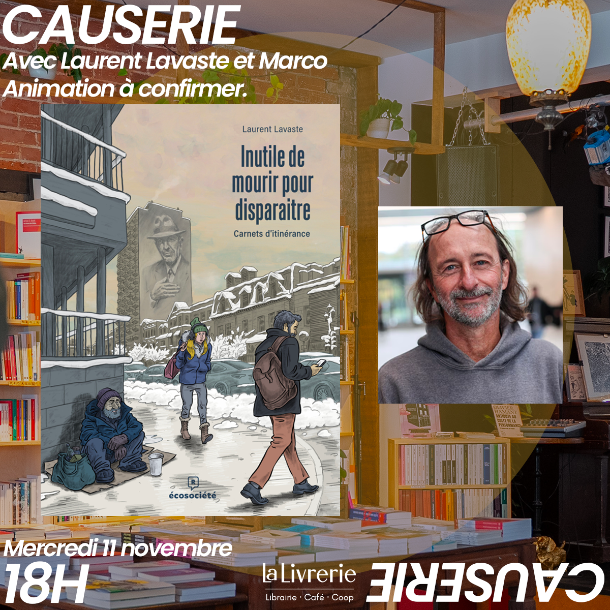 Causerie -  Inutile de mourir pour disparaitre