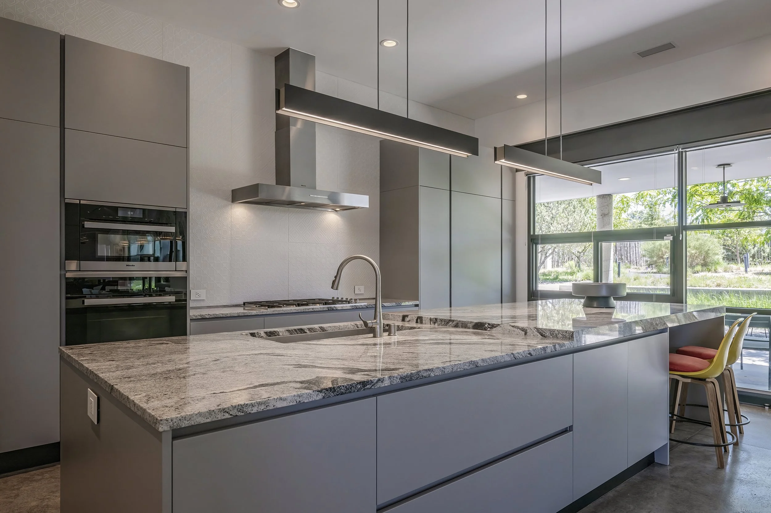 Kitchen of contemporary house in Santa Fe