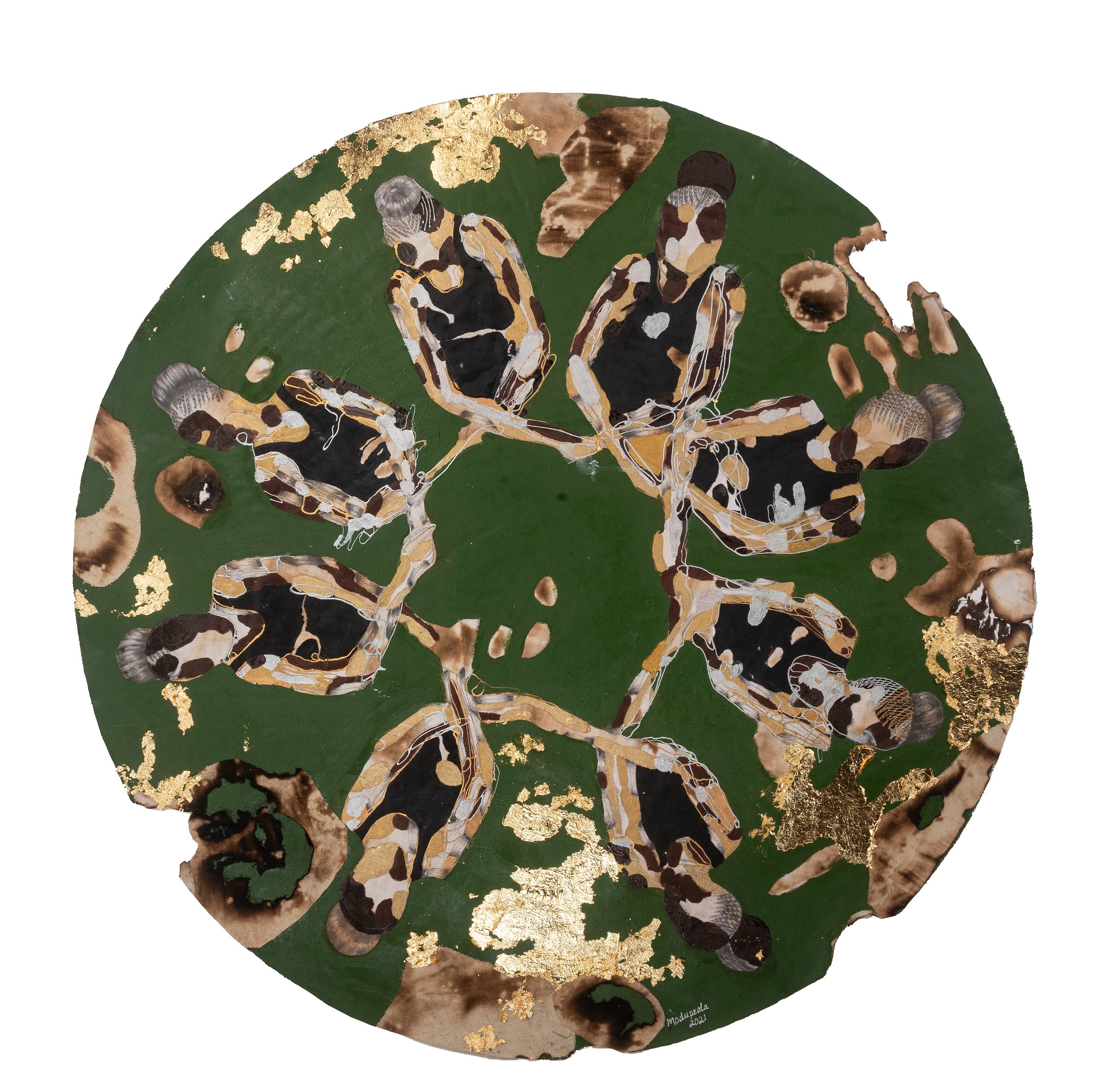19a. Medallion Girls_ Green Flower Detailed shot 1.jpg