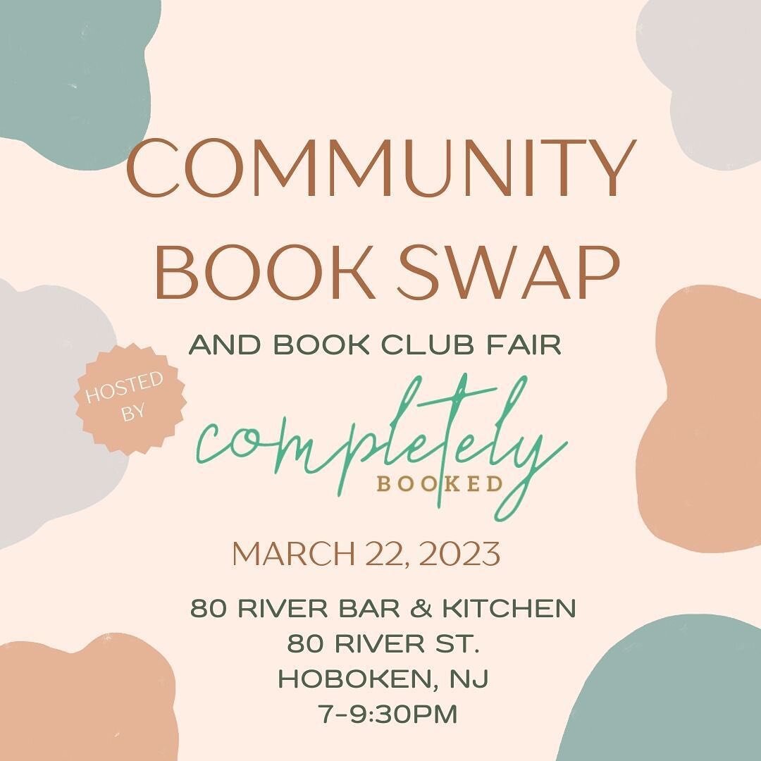 Join us on 3/22 for a fun book swap hosted by @_completelybooked !!! Will we see you there!?