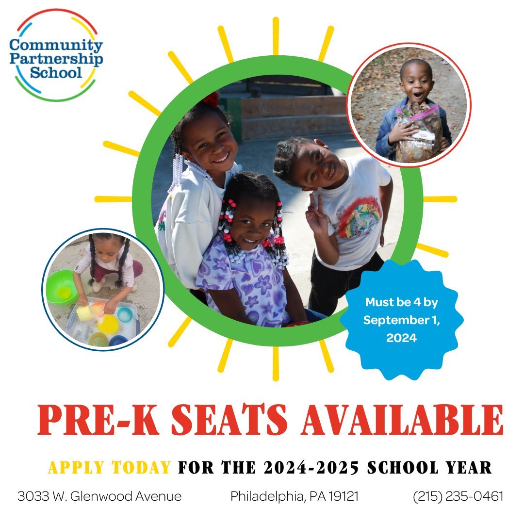 Community Partnership School offers a well-rounded, affordable independent education for Pre-K through 5th grade students. For questions or to schedule a tour, contact the Admissions Office at admissions@communitypartnershipschool.org or 215-235-0461