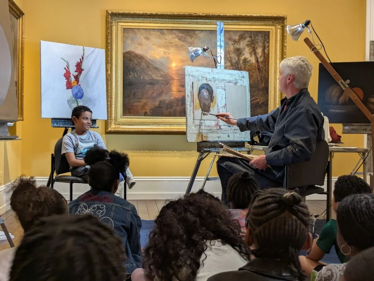 Our second-graders had a great time on the field trip to the Woodmere Museum. They got to observe and learn from artists at work, and even have their portrait painted!🎨

Thank you to the Woodmere Museum for supporting our students&rsquo; learning!

