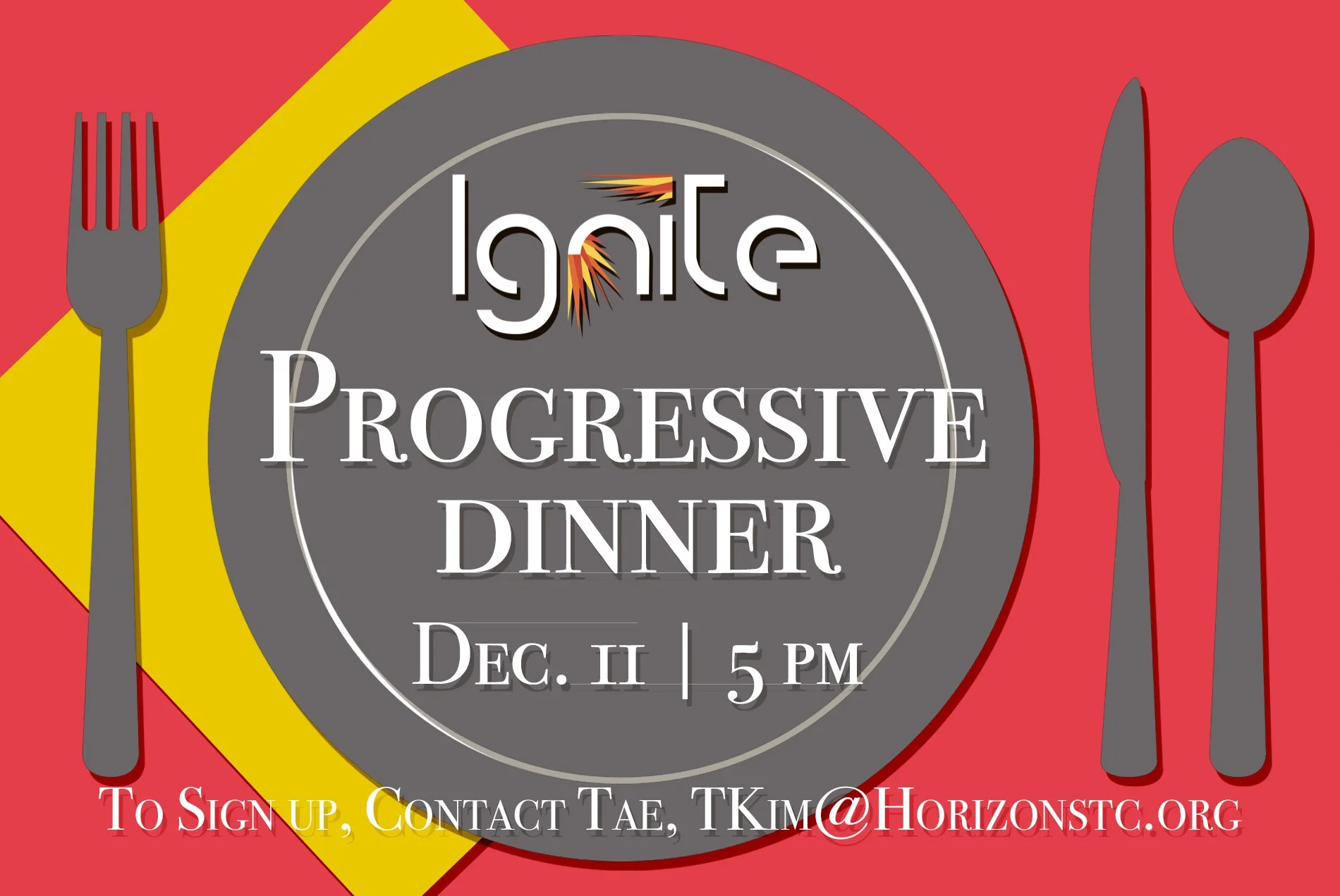 IGNITE ANNUAL PROGRESSIVE DINNER