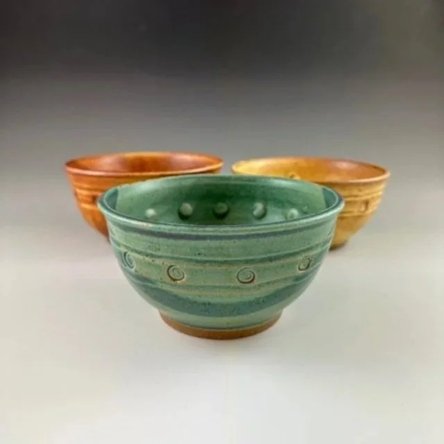 Small stamped bowls