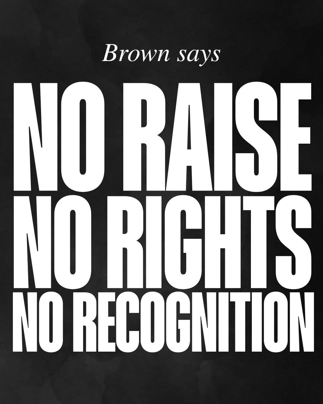 Our union&rsquo;s contract expires on June 30th at 11:59 pm. Why has it gotten this far? Because Brown told us NO RAISE, NO RIGHTS, NO RECOGNITION. That goes against fundamental priorities voiced by our membership. But what does contract expiration p