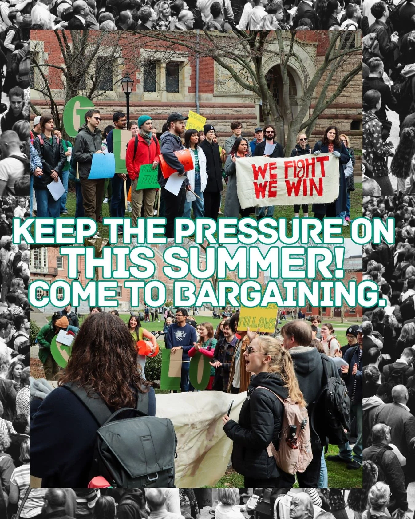 Bargaining continues! Keep coming out (virtually) this summer to keep up the pressure!

Our Next Session is June 12th @12
