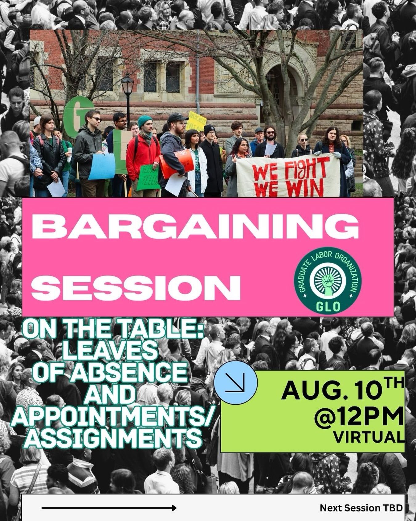 Let&rsquo;s keep up the pressure! See you (Virtually) on Monday!