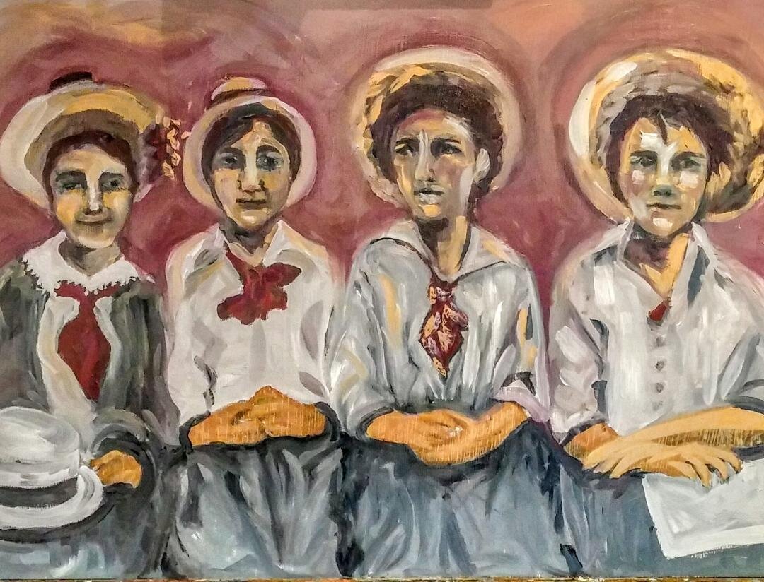 "Four Sisters"  by Susana Youngsteadt